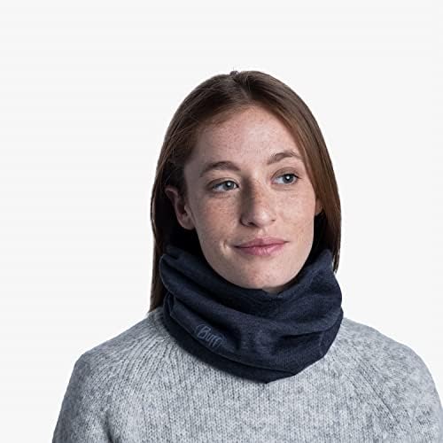 Buff Unisex Solid Lightweight Merino Wool, Denim, Adult UK