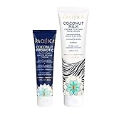Pacifica Beauty | Coconut Milk Cream to Foam Face Wash + Coconut Water Rehab Face Cream | Daily Face...