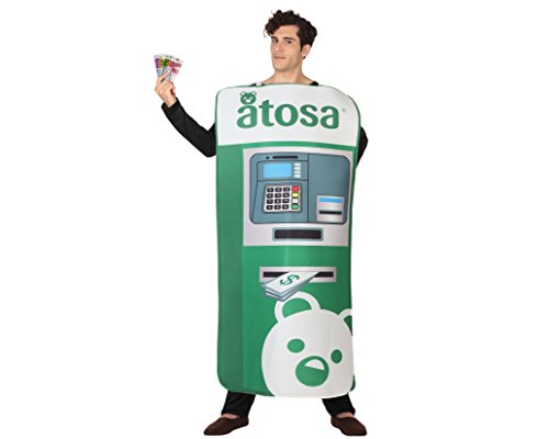 Déguisement distributeur billets M ATOSA costume homme femme humour