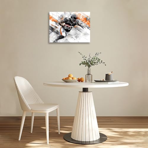 Toile murale encadrée de qualité supérieure pour bureau chic - 4
