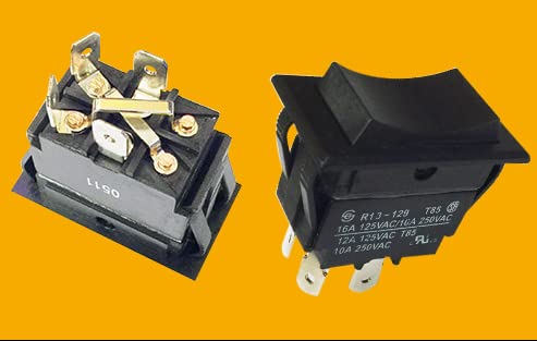 Sunnyskar 2pcs/Lot R13-129 Ship Type 4 Feet 2 Gears Self Reset 16A250V