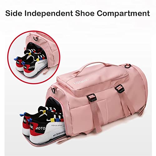 Image of polyester 25 cms Duffle Bag(Sports Travel Duffel Bags Purple)