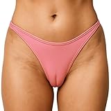 Camel Toe Panties For Crossdressing Men and Transwomen Realistic Silicone Pink Medium