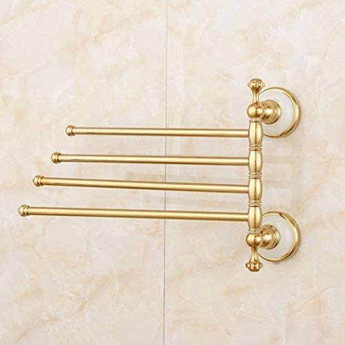Porte-serviette en métal précieux pour sublimer votre rituel du matin