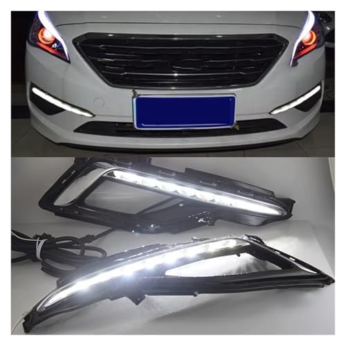 Phares avant antibrouillard LED Hyundai Sonata 9 2015 DRL - 6