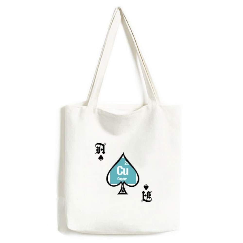 Sac Cu Cuivre en Tissu Artisanal avec Imprimé Science et Pique de Poker