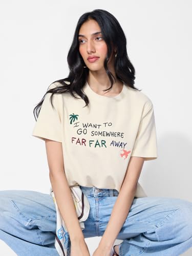 T-shirt en mélange de coton de qualité avec broderie fine - 4