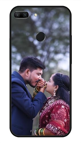 Image of NDCOM for Customised Honor 9 Lite Back Cover | Slim Honor 9 Lite Phone Case | DIY Personalised Photo Design | Customized Gift Custom Text Name Printed Glass Case