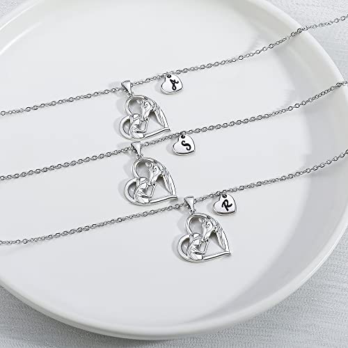 Horse Necklace Horse Gifts For Girls, Heart Pendant Initial A Necklace Horse Necklaces For Girls Women Little Girls Jewelry Horse Necklace Jewelry Kids Necklace For Girls Initial Necklace For Girls #TOP6