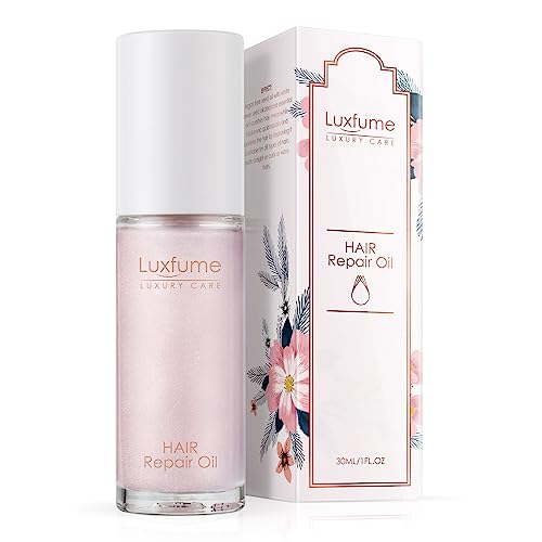 Hair Repair Serum 30ml – Argan Oil Hair Serum, Castor Oil Hair Serum and Coconut Oil Hair Serum for Frizz Control, Shine and Straightening 1 Oz