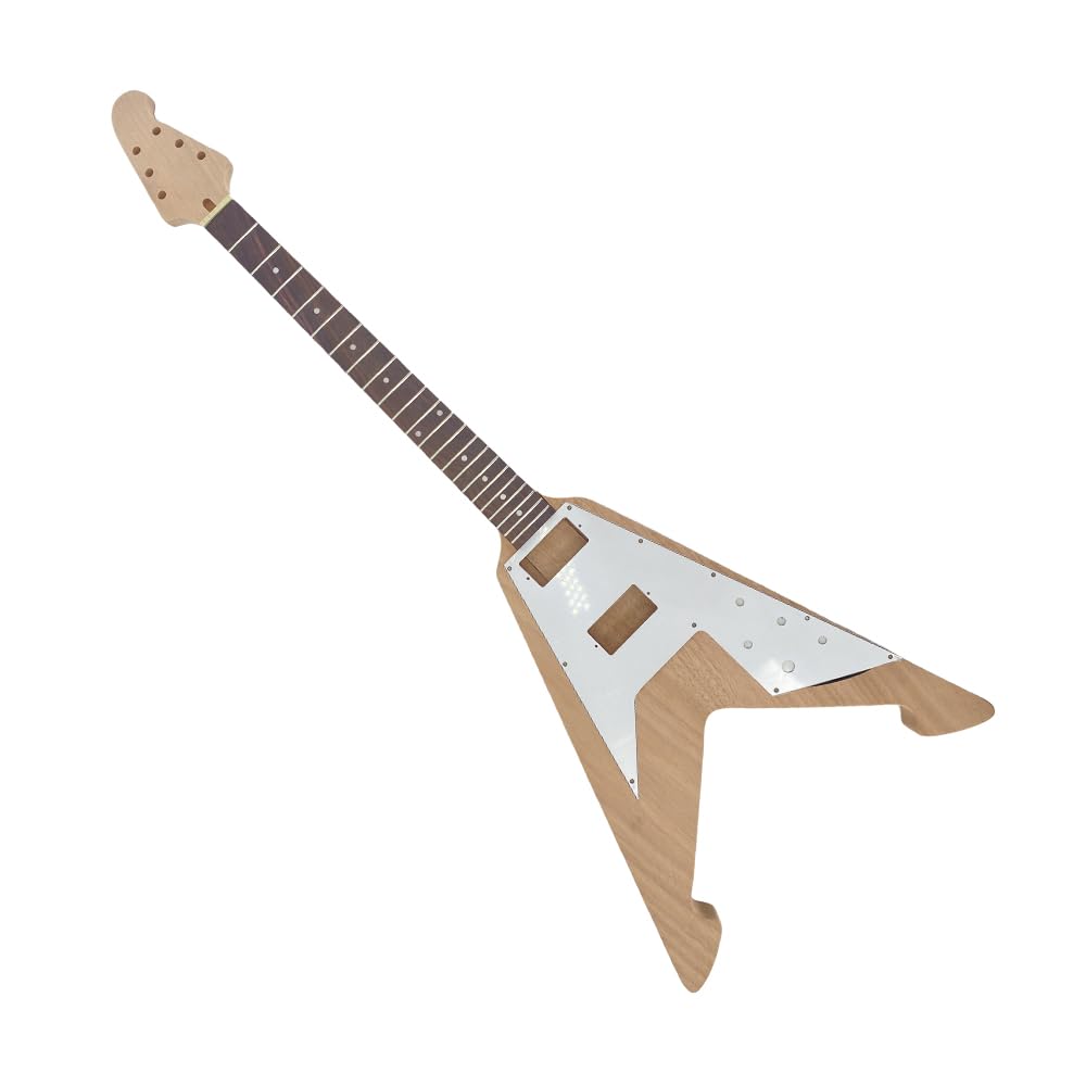 Amazon | 新しいギターキット ギターネック 22フレット 24.75インチ
