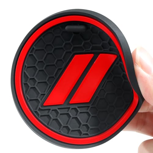 Inserto Portavasos Dodge Challenger 2015-2024 11 Piezas Rojo miniatura 5