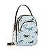 Horseses White Small Crossbody Bags for Women Crossbody Purses Phone Purses Women's Handbags Cross Body Shoulder Bag for Women Travel Shopping