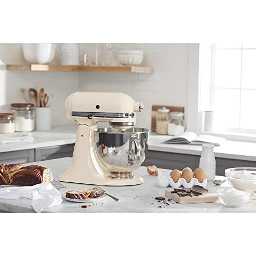 Kitchenaid Ksm150Psac Artisan Series 5-Qt. Stand Mixer With Pouring Shield - Almond Cream #TOP3