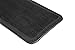 Bailey Full Size by Castle - Leather Ergonomic Computer Wrist Rest Pad for Keyboards with Around 104 Keys - Firm Keyboard Wrist Support for Typists, Gaming, and Heavy Office Use (Nightfall, Full Size)