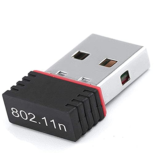 Image of PremiumAV 500Mbps Mini Wireless USB Adapter (Black), Supports 802.11n /ac