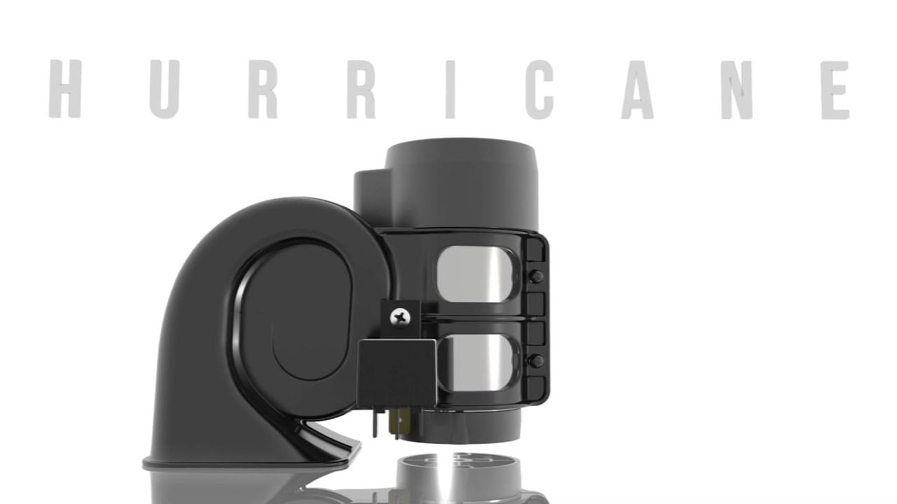 Super forte Marco Tornado Compact clacson per tutti i veicoli 12 V: motociclette, automobili e camion