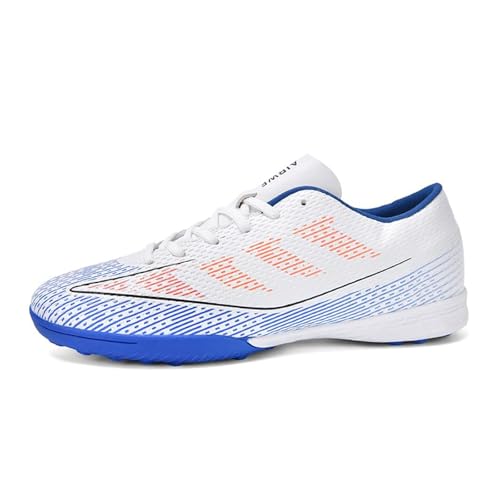 Men's Soccer Shoes Low-Tops Lace-Up Non-Slip Spikes Outdoor Indoor Sports Athletic Football Cleats