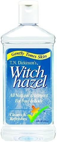 T.N. Dickinson's - Astringente natural para rostro y cuerpo, 16 onzas (16.0fl oz) (paquete de 4)