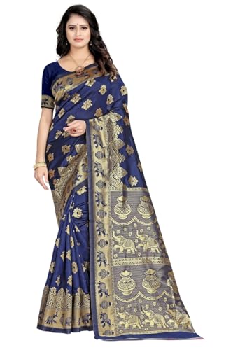 Image of women's Banarasi Saree Pure Kanjivaram Silk Saree
