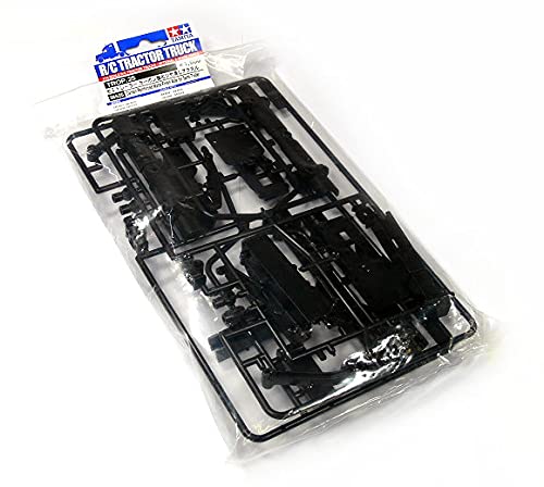 Essieu Tamiya 1/14 pour camion RC avec finition carbone mat 56525