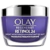 Olay Regenerist Retinol 24 Night Moisturizer cream, Fragrance free, 1.7 Fl Oz