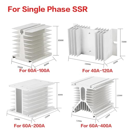 Relais statique 25A AC-AC SSR-10DA à commutation silencieuse