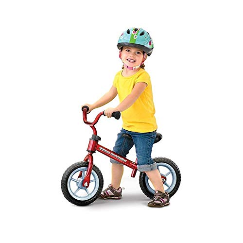Chicco-Red-Bullet-Loopfiets-2-tot-5-Jaar-Kinderfiets-Zonder-Pedalen-Ontwikkel-Evenwicht-Verstelbaar-Stuur-en-Zadel-Rood