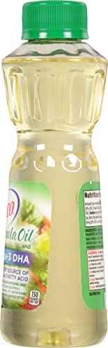 Crisco Canola Oil with Omega-3 DHA, 16 Fluid Ounce 3 Crisco Canola Oil with Omega-3 DHA, 16 Fluid Ounce