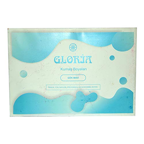 Gök Mavi Kumaş Boyası, 10 g Paket