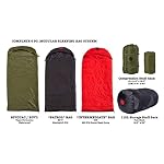 Mil-Spec 6-pc. Modular Sleeping Bag System 30F to -30F (Mummy & Hooded Rectangular) - Image 6
