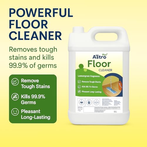 Image of ASTRO PLUS + Floor Cleaners liquids 5 Liter | Non-Toxic, Skin Friendly, Biodegradable