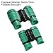 uxcell Binoculars 4X30 Compact Foldable Binoculars Shock Proof Green with Neck Strap for Bird Watching Hiking Camping
