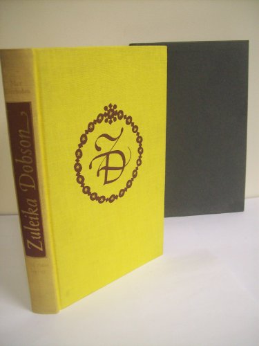 Zuleika Dobson or an Oxford Love Story B0000CN12V Book Cover