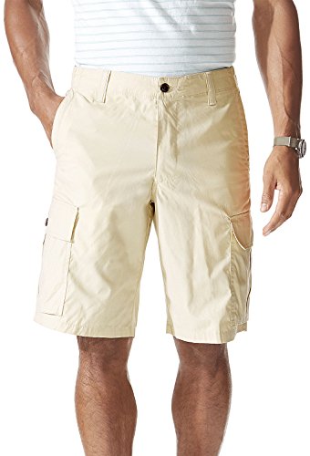 Dockers Men's Cargo Short Classic Fit D3, Light Buff - discontinued, 32W