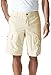 Dockers Men's Cargo Flat Front Short, Light Buff, 32