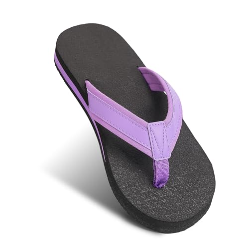 Image of Women's Flip Flops Ladies Sandals Comfy Lightweight Thong Cushion Summer Beach Walking Indoor Outdoor