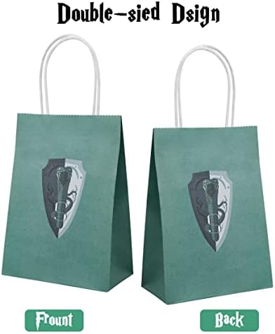 LZLPACKING Potter Gift Bags Magical Wizard School Favors Bags for Children Birthday Party Supplies, Dress Up Novelty Decorations Set of 16