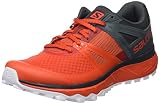Revestimiento: Sintético Salomon Trailster Zapatillas de trail running Hombre, Rojo (Cherry Tomato/Urban Chic/White), 47 1/3 EU (12 UK)