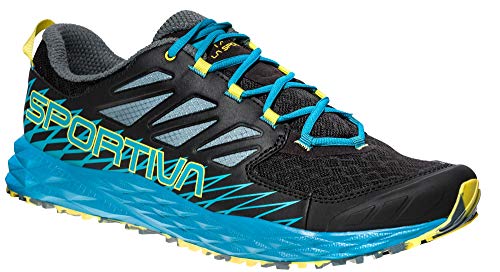 La Sportiva Lycan, Zapatillas de Trail Running para Hombre, (Black/Tropical Blue 000),...