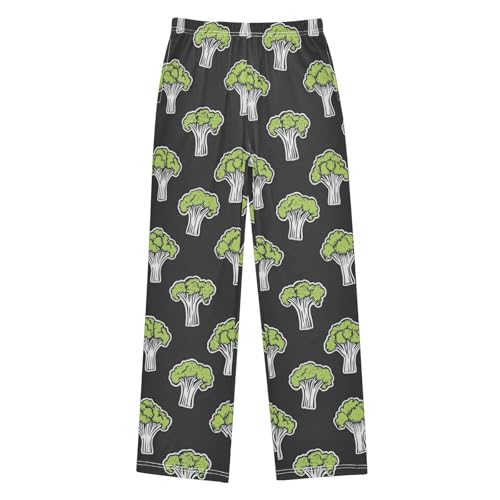 Pajama Bottoms, Pajamas Long Pant Broccoli Lounge Wear Casual Cartoon Sleep Pants Soft Pjs Sleepwear