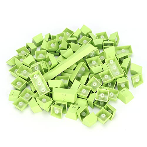 Keycaps PBT clavier mécanique CHICIRIS touches vertes ergonomiques pour gamer