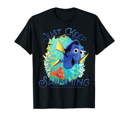 T-shirt Pixar Le Monde de Dory Disney pour femme en taille M noir