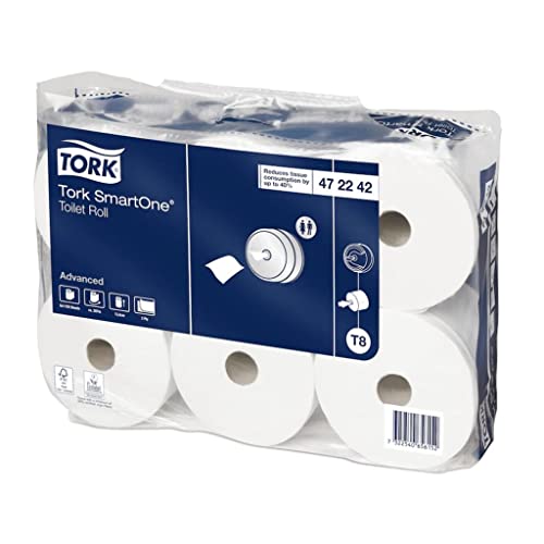 Tork SmartOne Papel Higiénico Blanco T8, 472242