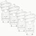 (4 Pack) 13 Watt Mini Spiral - GU24 Base - (60W Equivalent) - T2 Mini-Twist - CFL Light Bulb - 2700K Warm White