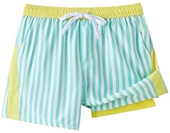 Green and White Stripes