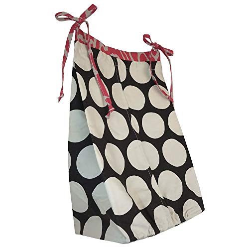 N. Selby da Cotton Tale Designs Empilhador de fraldas com pontos de framboesa