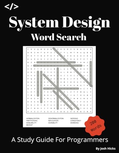 System Design Word Search: A Study Guide For Programmers
