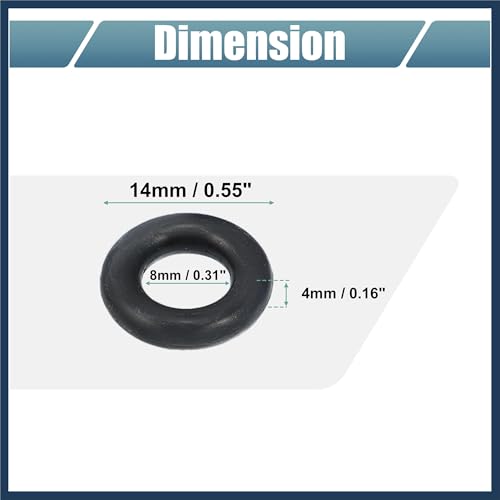 Image of Valve Cover Gasket Seal Set Kit with Grommets VS50462 for Chevrolet Colorado for GMC Canyon for Hummer H3 for Isuzu 15-10735-01 VS50703R Stylish Design