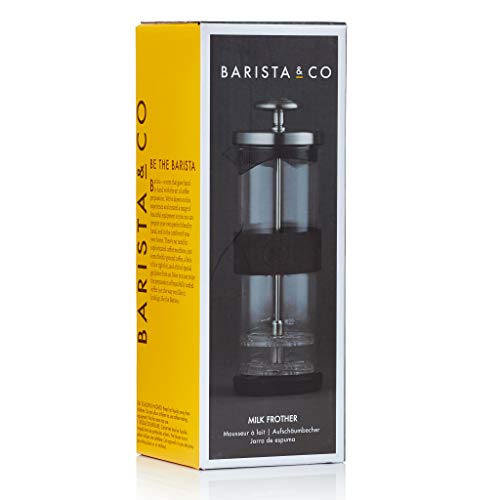 Barista & Co - Espumador de leche con empuñadura de silicona, acero eléctrico - Imagen 6